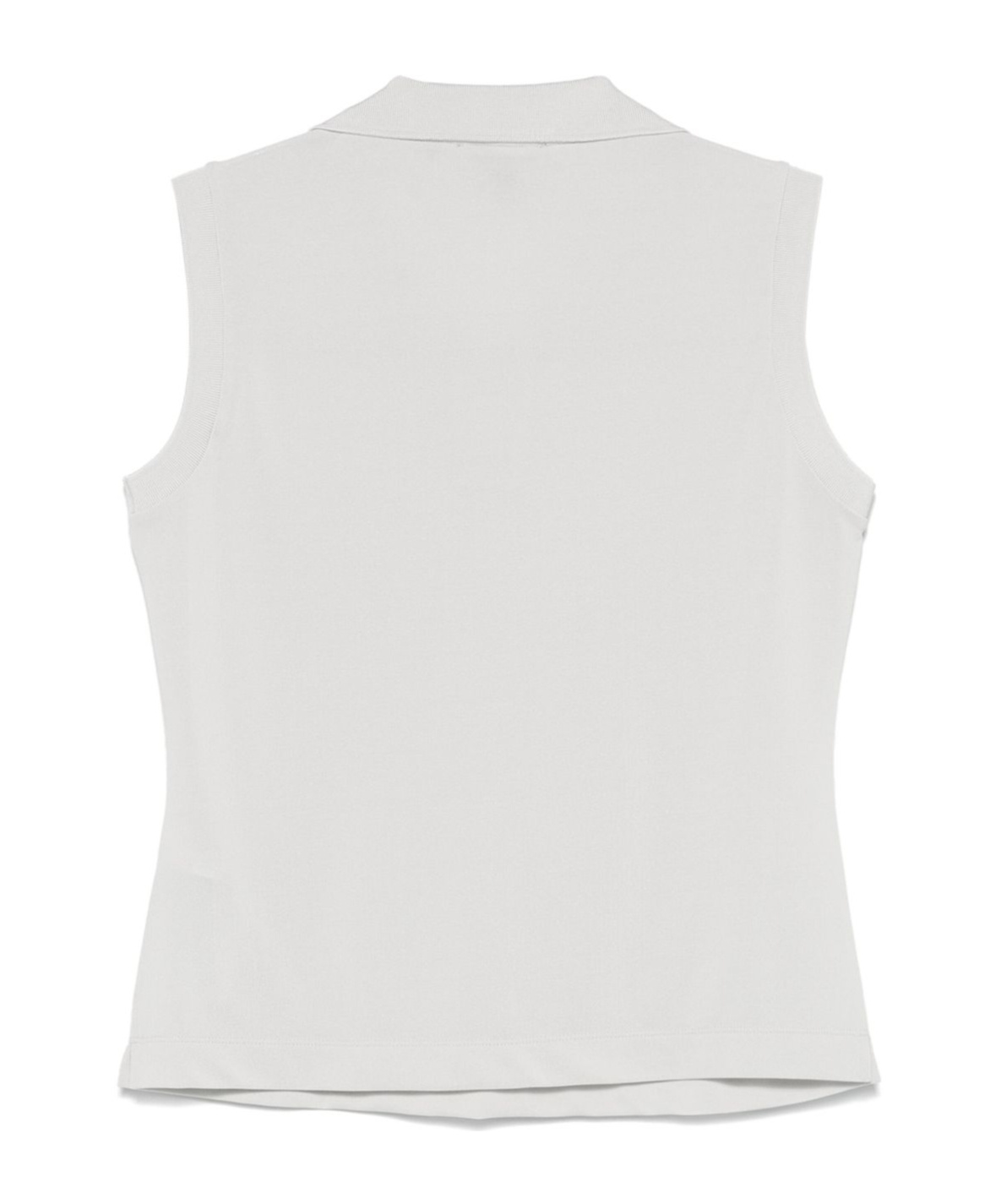 Shop Emporio Armani Logo-embroidered Vest In White