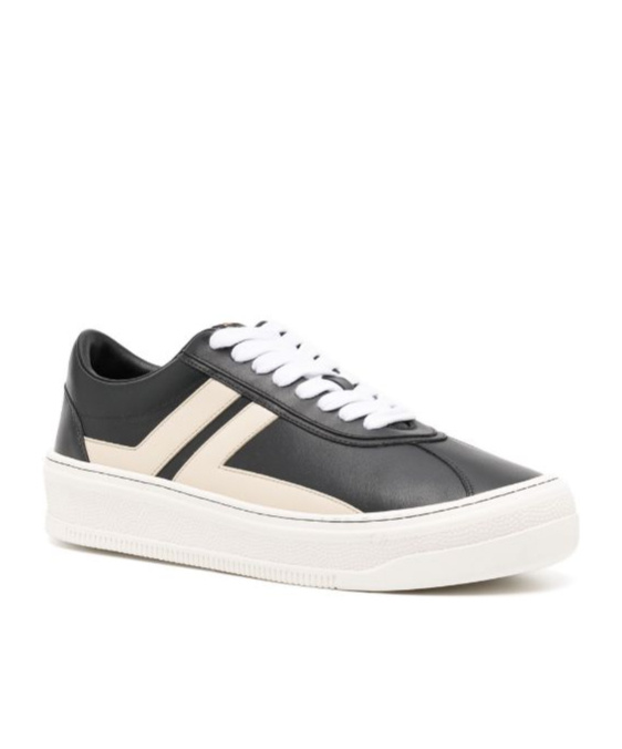 Lanvin Black Future Edition Cash Sneakers In White