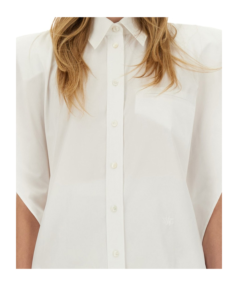 Stella Mccartney Dress Shirt Chest Pocket In White