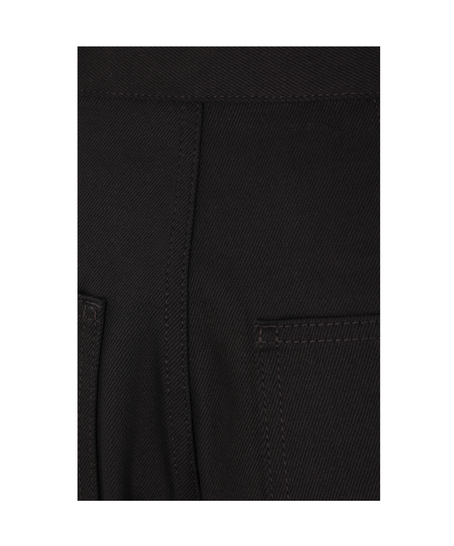 Jil Sander Straight Casual Pants In Black