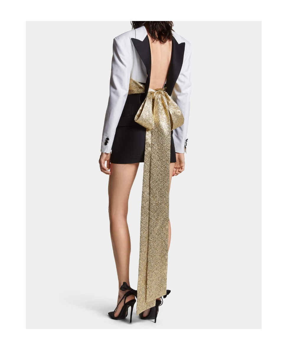 Dsquared2 Statement Dean Jacket Dress Dresses In Black