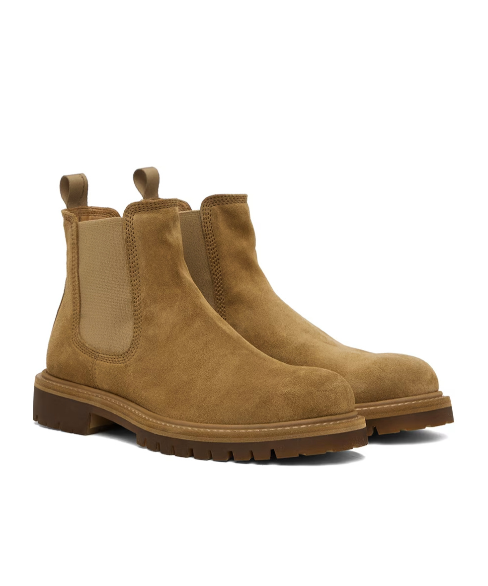Officine Creative Tan Boss 004 Chelsea Boots In Brown
