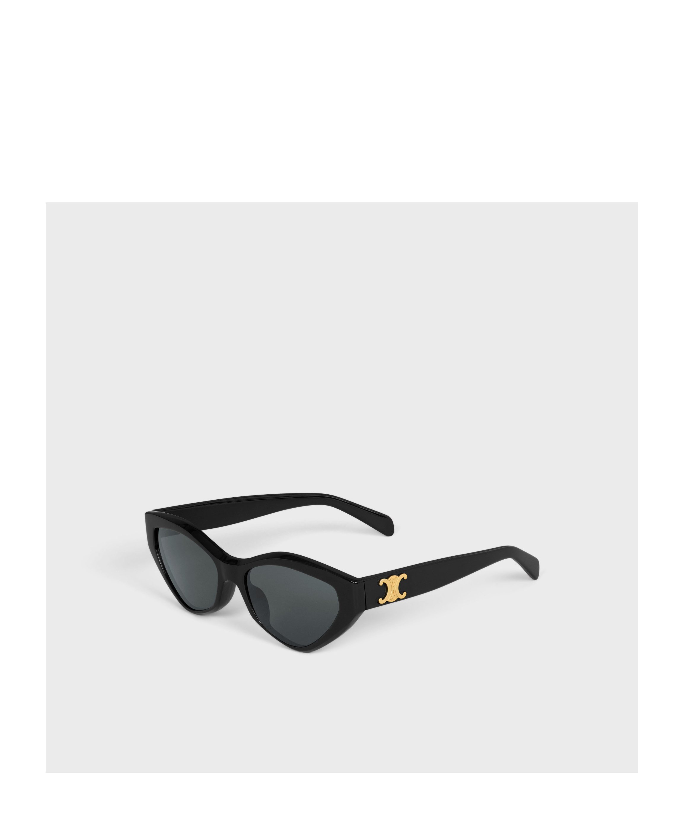 Celine Cat-eye Frame Sunglasses In Black