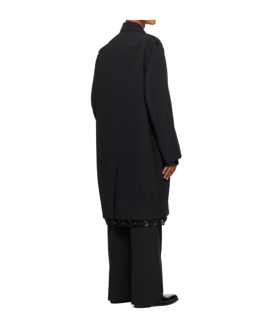 16arlington Triacetate- And Nylon-blend Faille Coat.