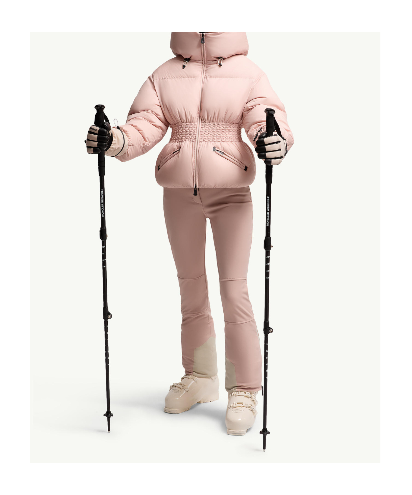 Moncler Wollemi Hooded Down Ski Jacket In Pink