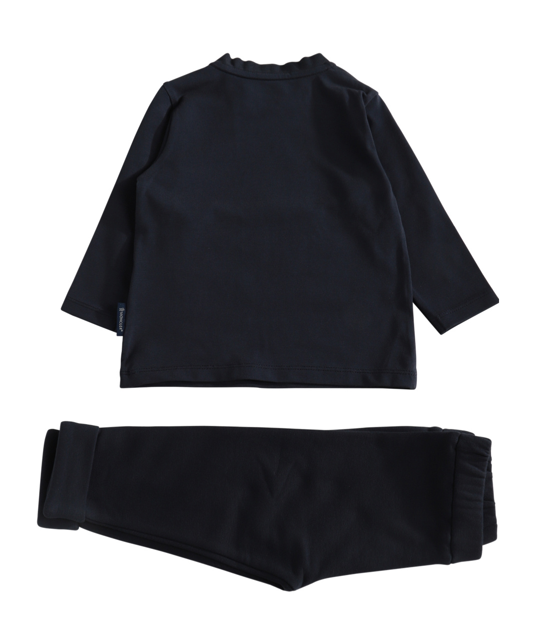 Moncler Long-sleeved Sweater Set In Blue