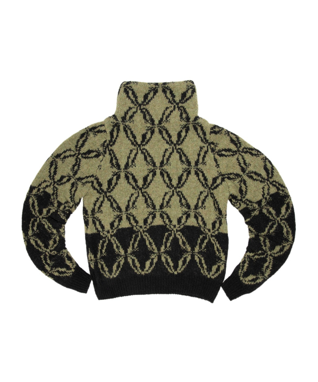 Dries Van Noten Long-sleeved Sweater In Black