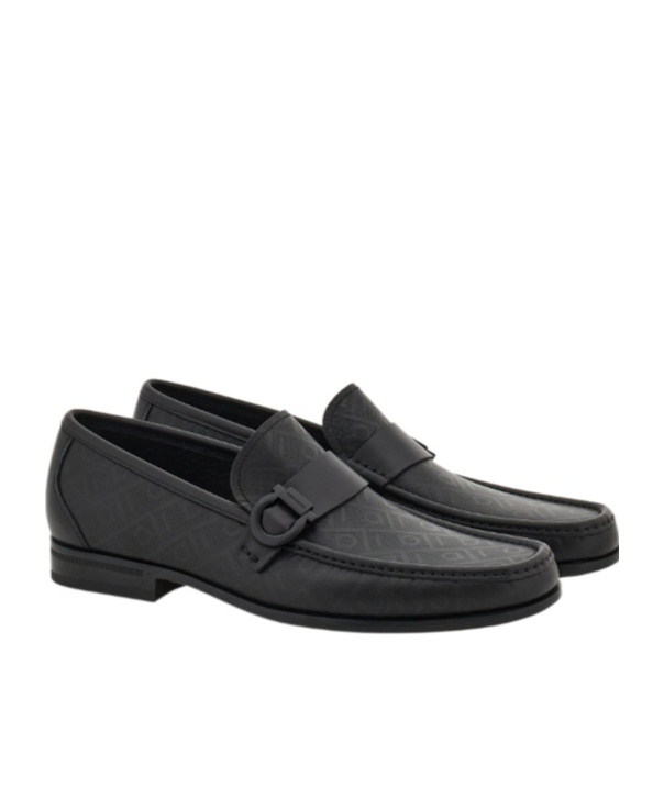 Ferragamo Gancini-buckle Loafers