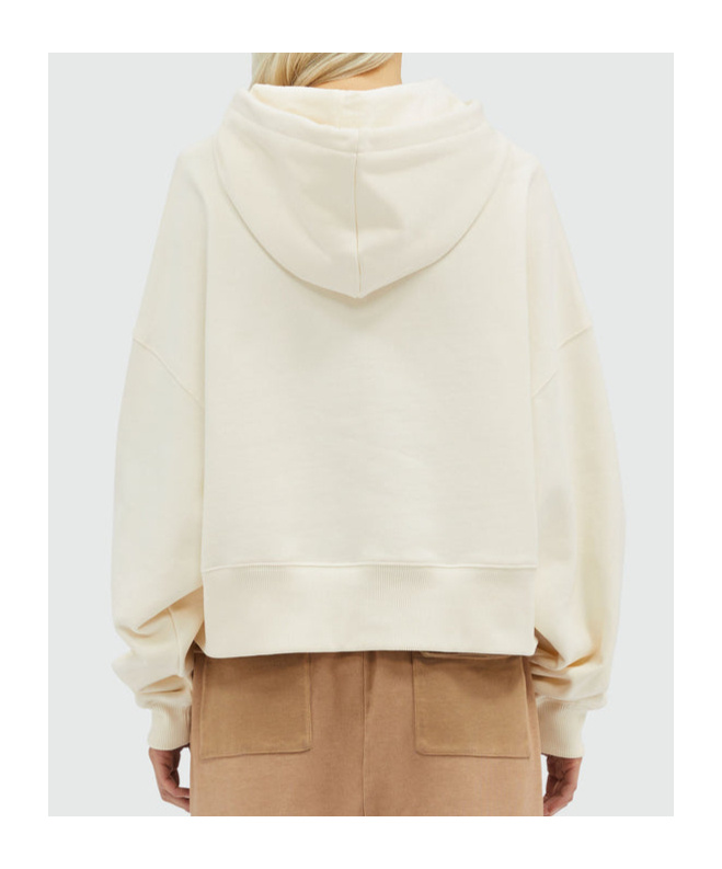 Msgm Cat-print Cotton Hoodie In White
