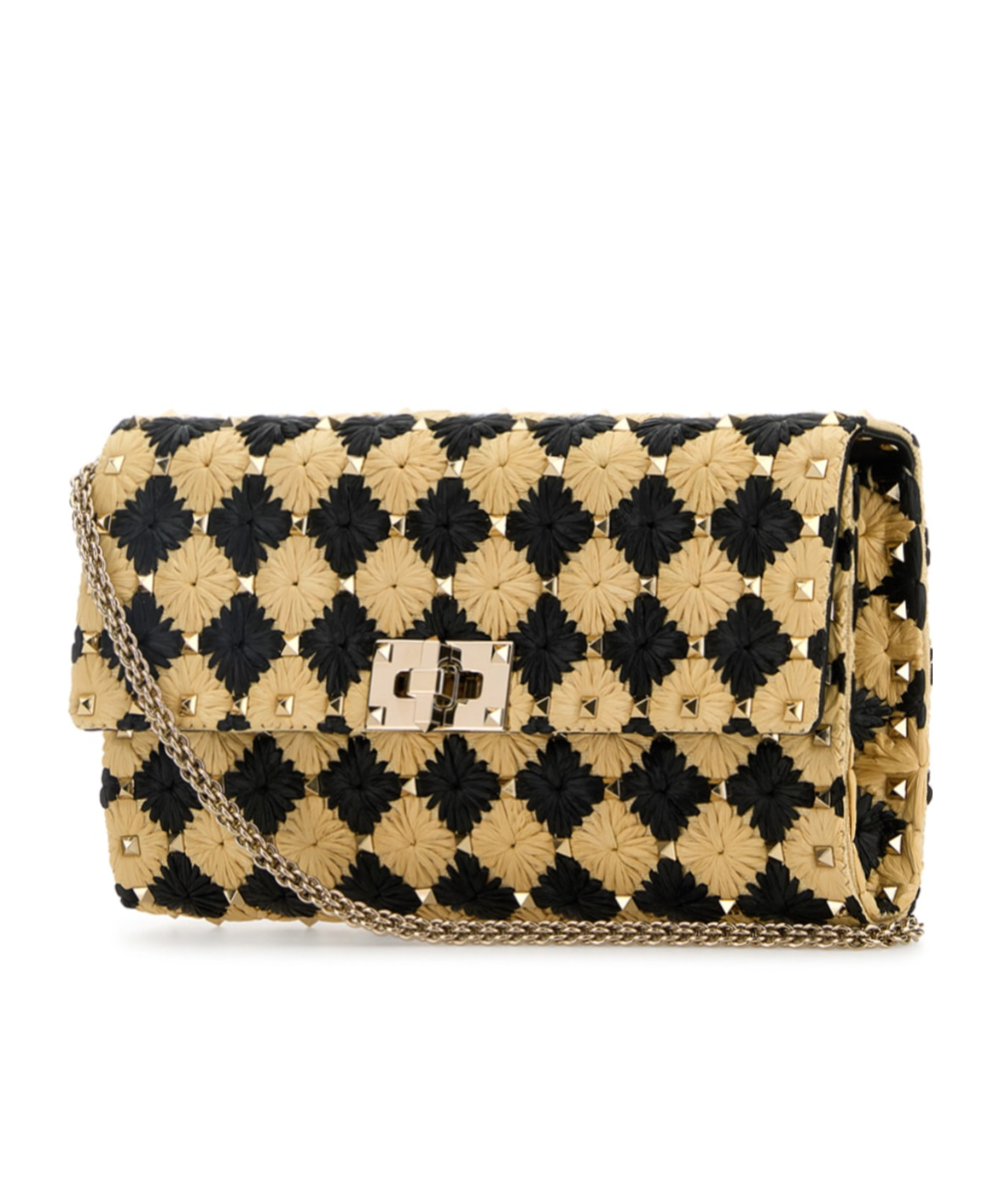 Valentino Shoulder Bag Rockstud S In Nude
