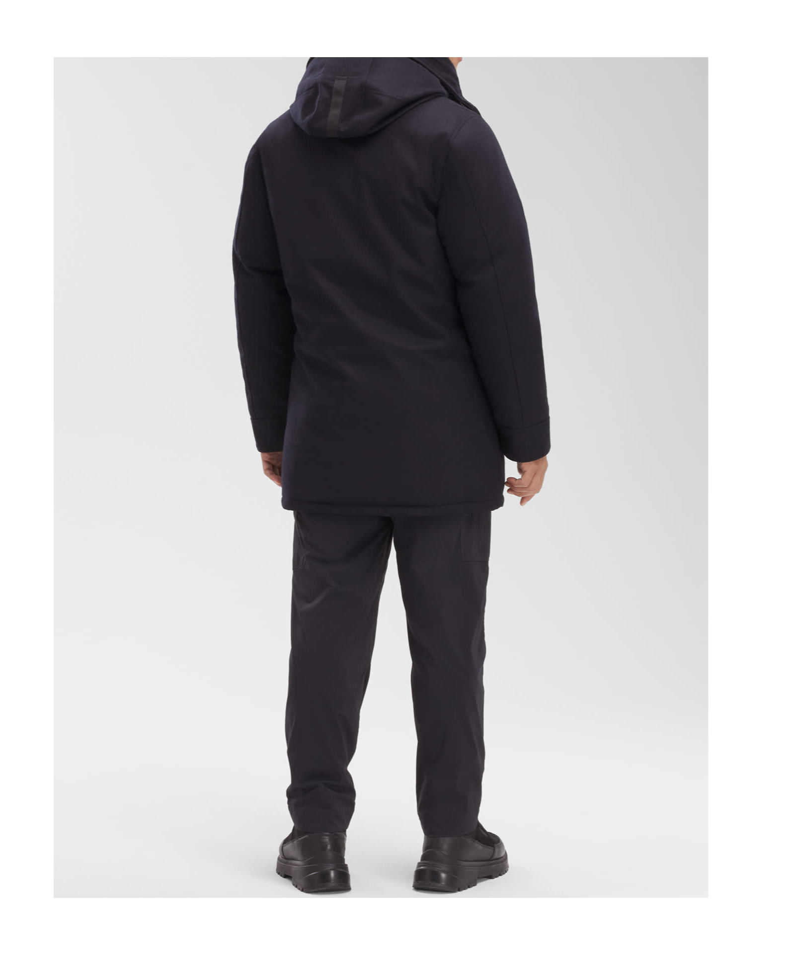 Canada Goose Langford Hooded Down Parka In Black