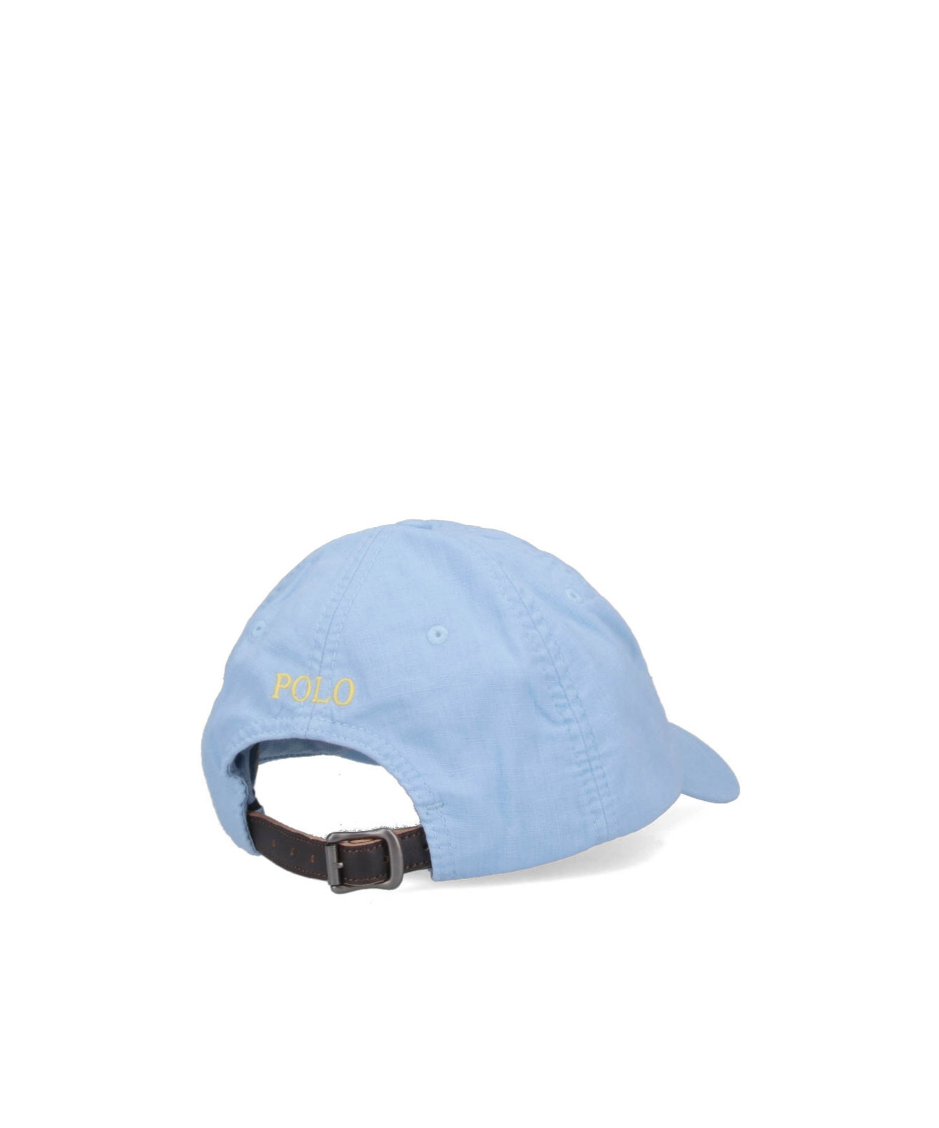 Shop Polo Ralph Lauren Logo Cap In Light Blue