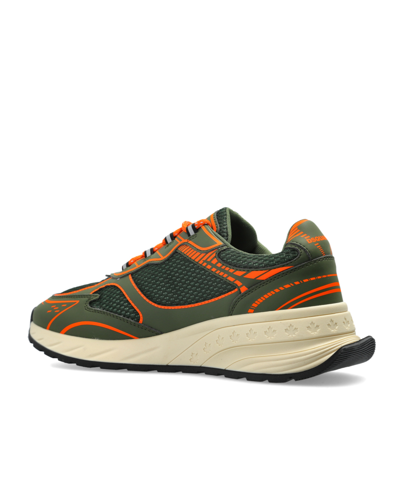 Shop Dsquared2 Sprinter Sneakers In Green