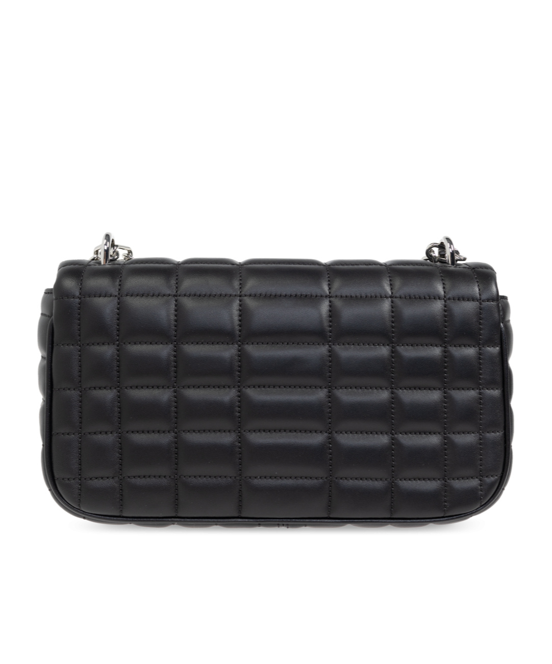 Michael Michael Kors Tribeca Grande Leather Shoulder Bag In Black
