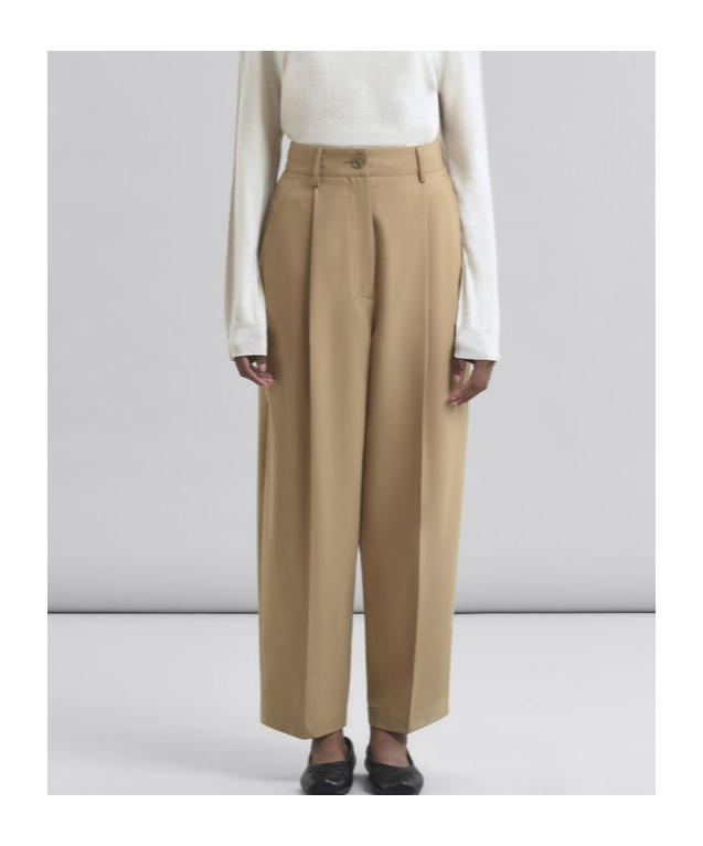 Marni Women's Wide Leg Trousers In Brown