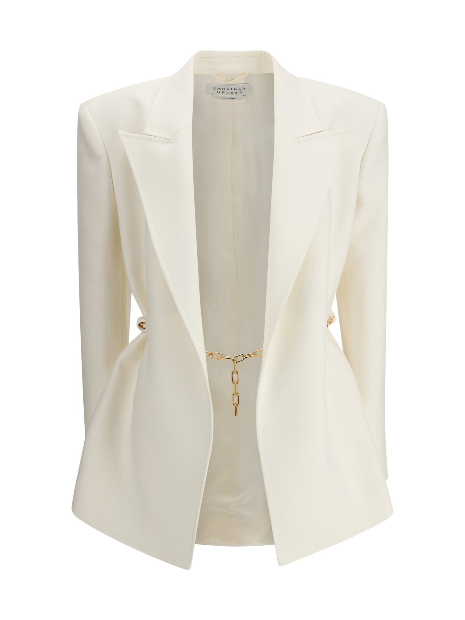 Gabriela Hearst Long-sleeved Suit Jacket In Neutral