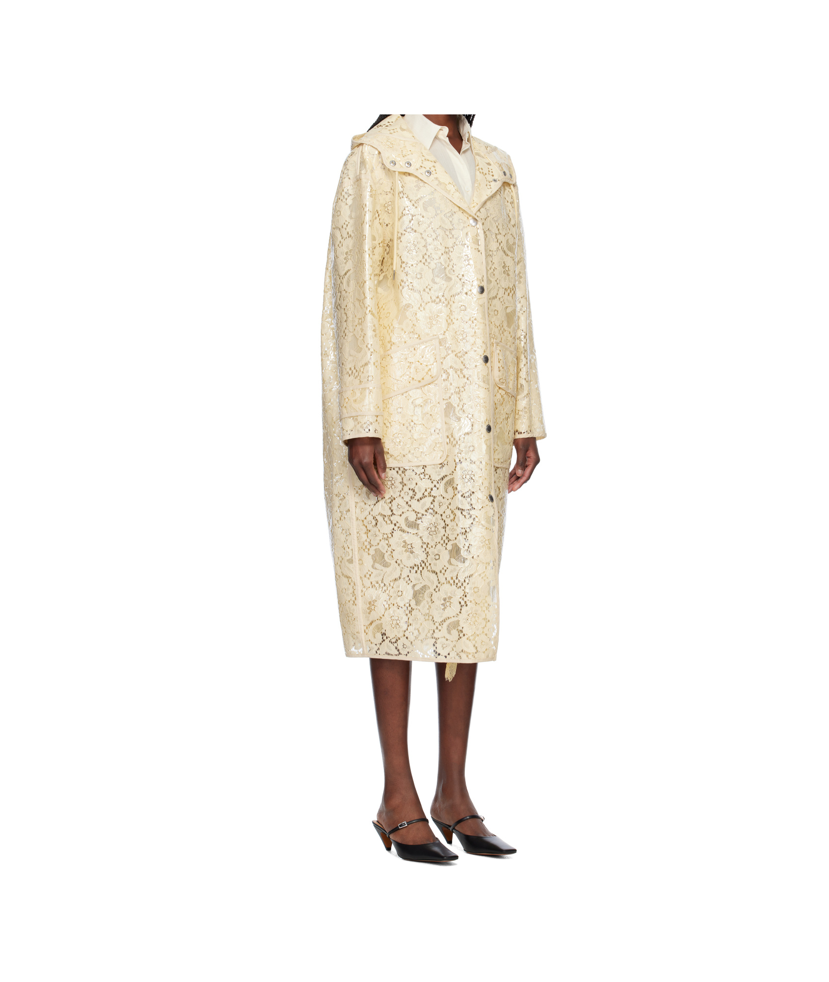 Shop Stand Studio True Raincoat In Beige