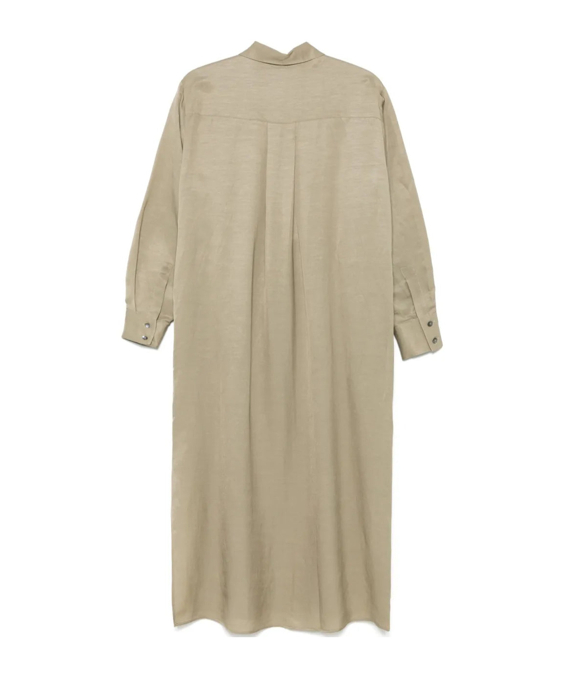 Antonelli Rope-drawstring Dress In Brown