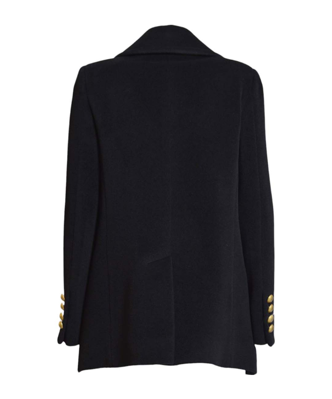 Tagliatore Double-breasted Buttoned Coat In Black