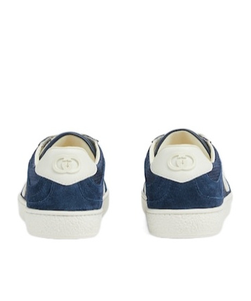 Gucci Interfastening Double-g Sneakers In White