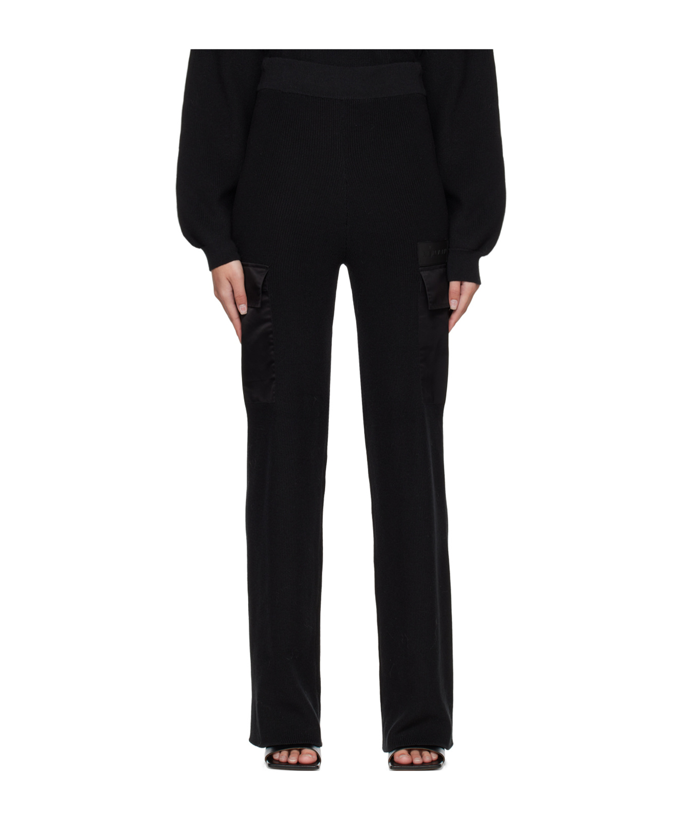Remain Birger Christensen Elastic Waistband Casual Pants In Black