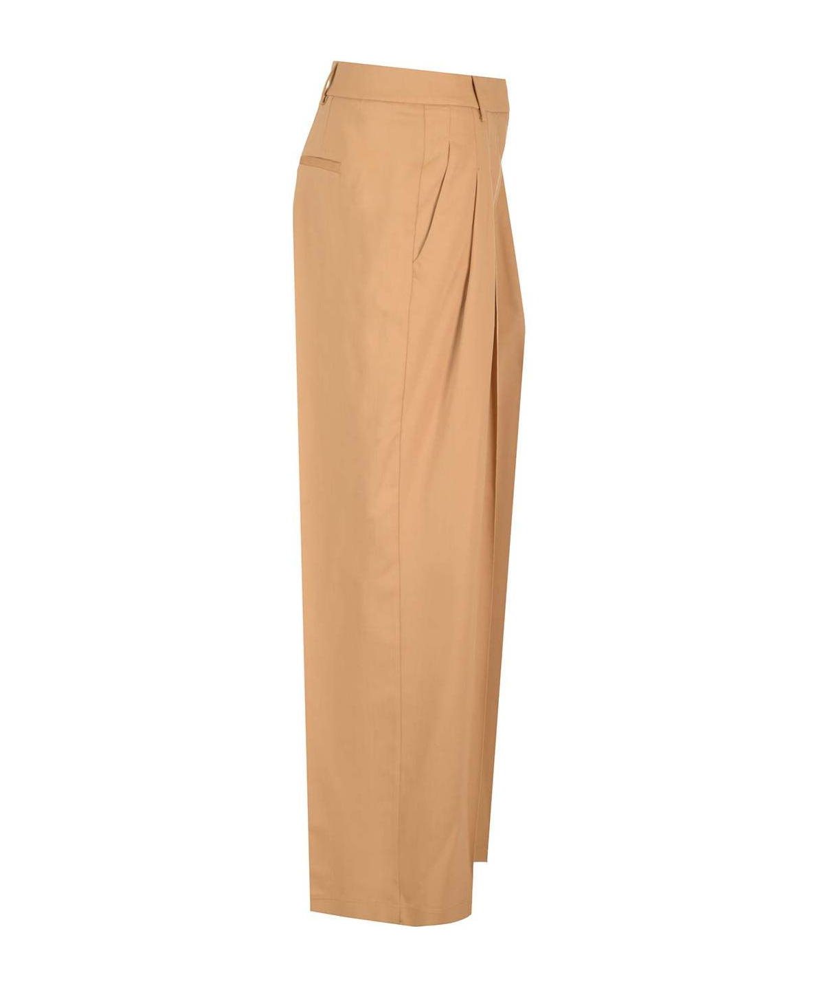 FORTE FORTE VISCOSE WOOL TWILL TROUSERS