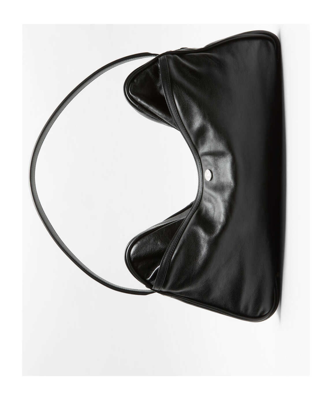 Acne Studios Medium Camero Shoulder Bag In Black