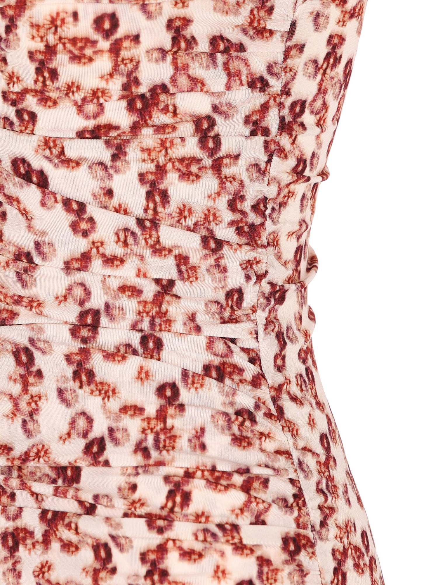 Isabel Marant Gladice Top Garnet In Pink