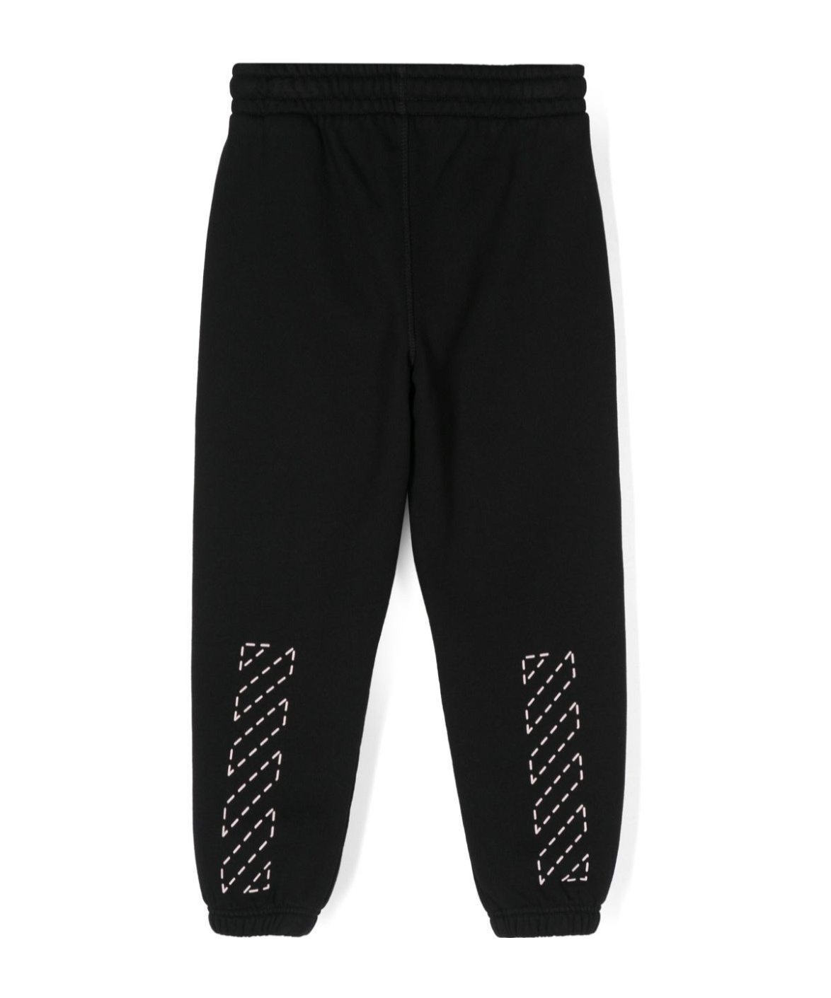 Off-white Logo-print Track Pants In Black