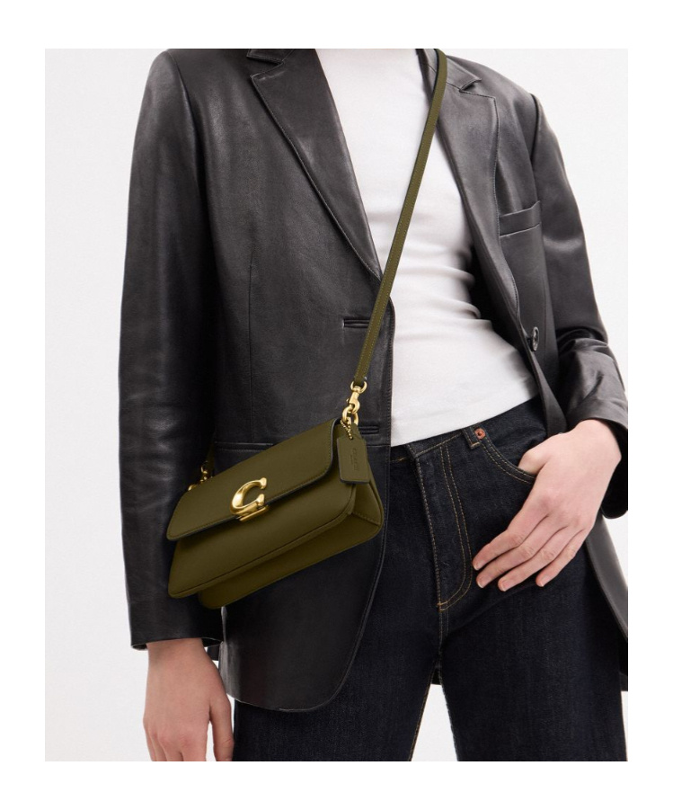 Coach Jet Detachable-strap Shoulder Bag In Green