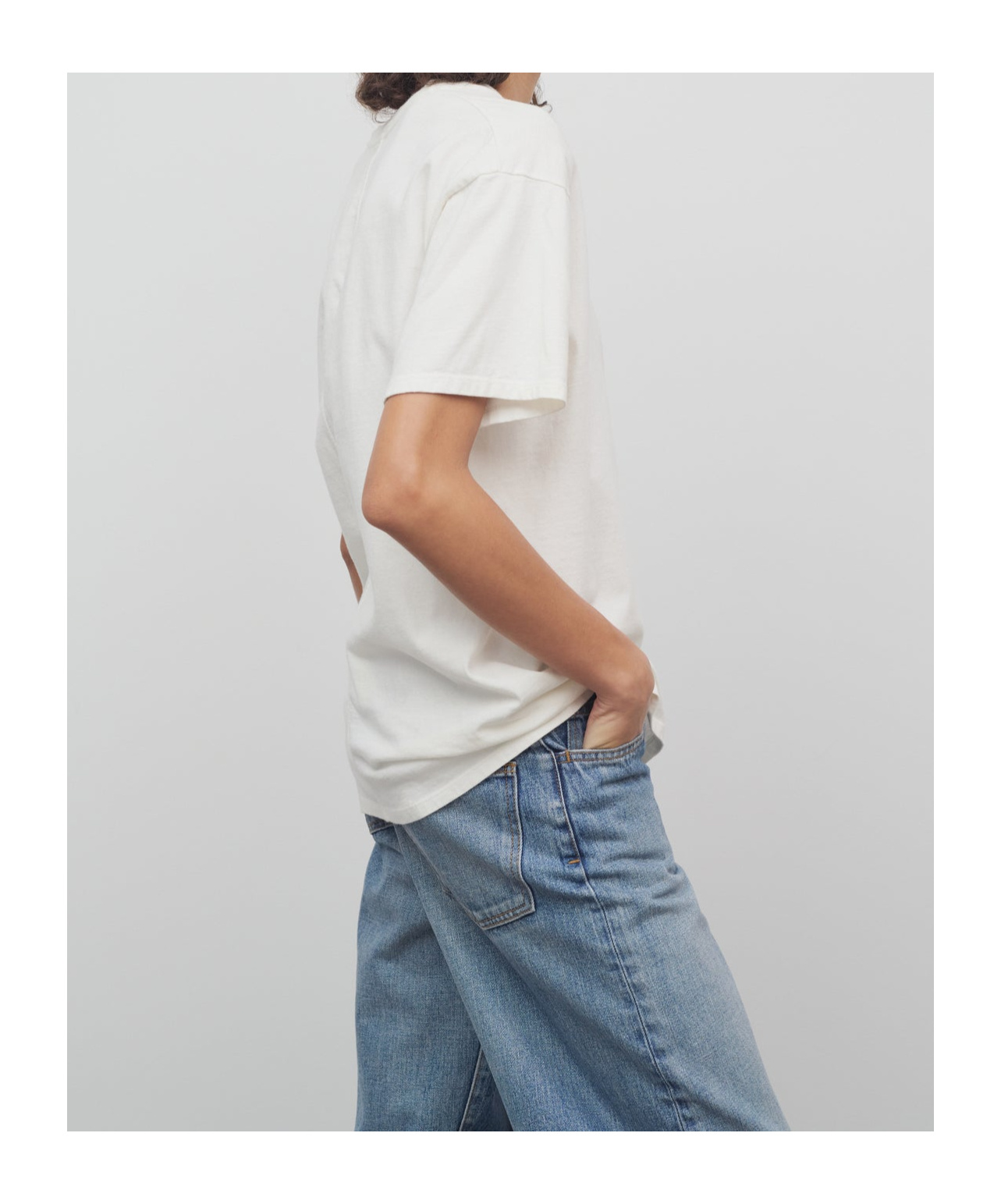 The Row Short-sleeved T-shirt In White