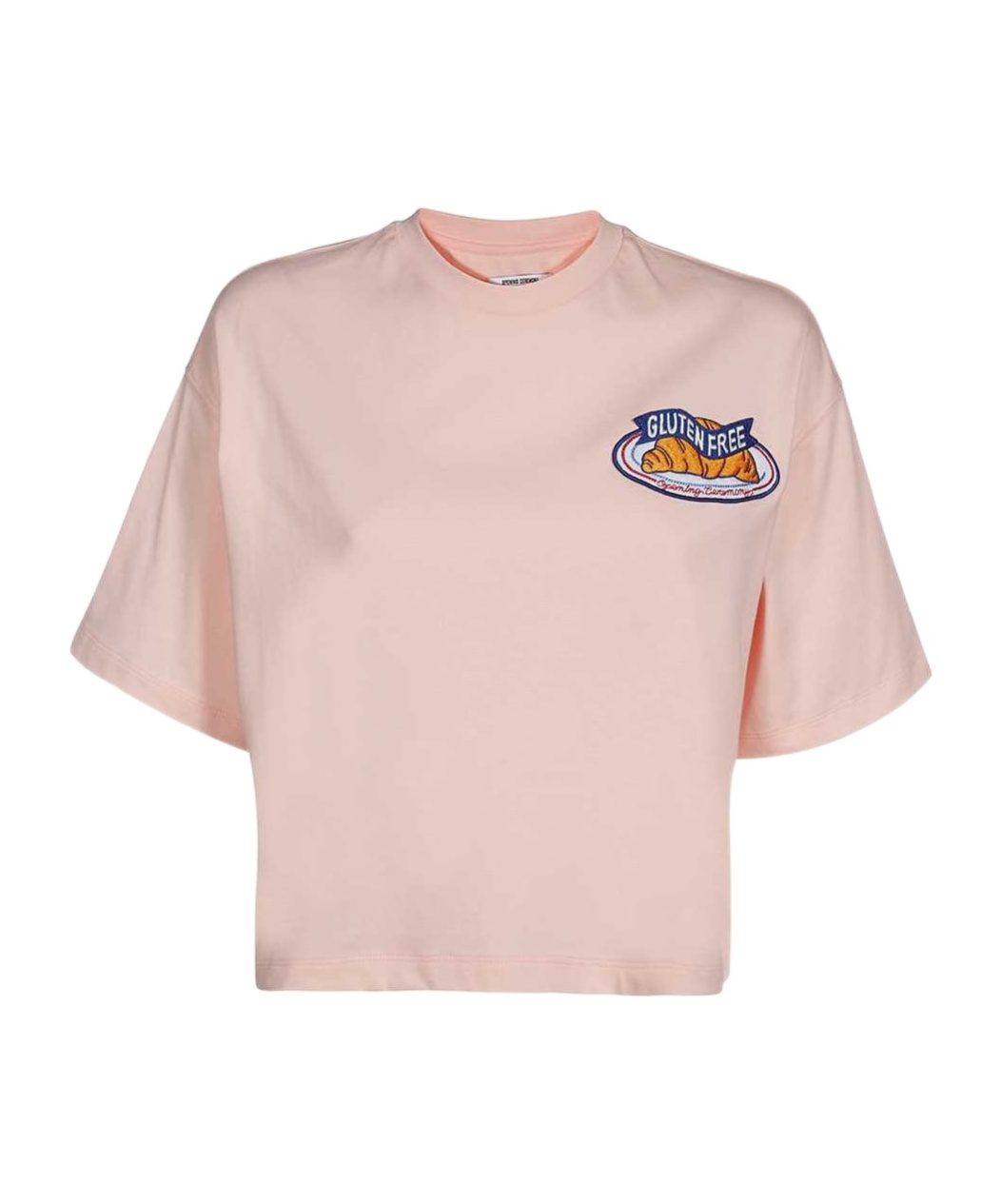 Opening Ceremony Brioches Cropped T-shirt In Pink