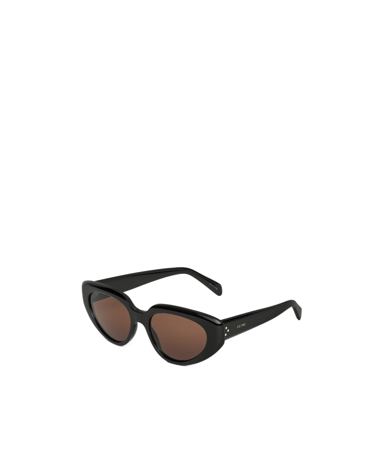 Celine Cat Eye S286 Sunglasses In Acetate In Black