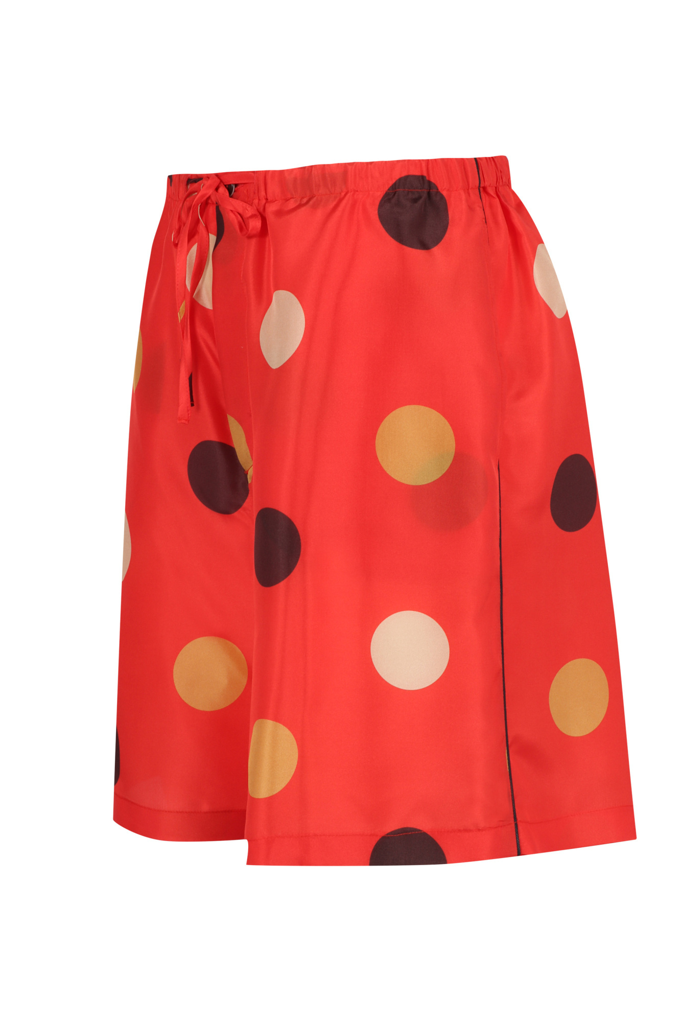 Aspesi Polka-dot Drawstring Shorts
