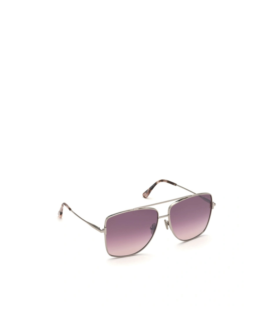 Tom Ford Geometric Frame Sunglasses In Multicolor