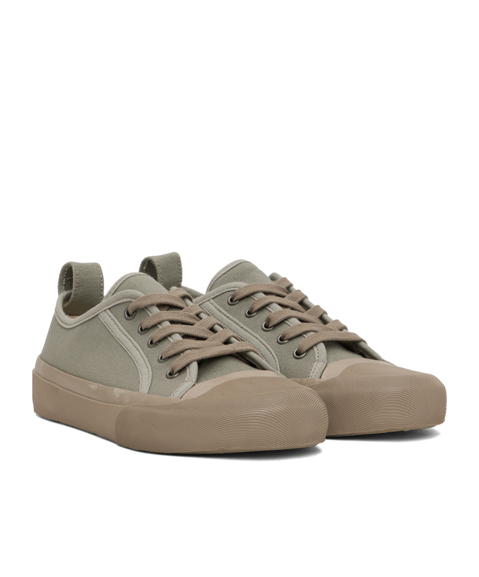 Studio Nicholson Byrd Canvas Sneakers In Nude