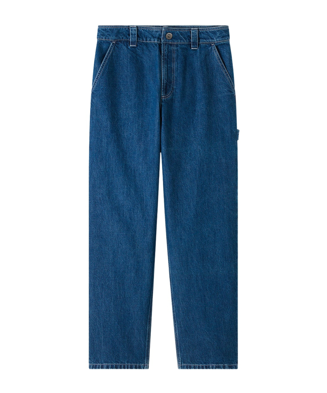 Apc Belt-loop Jeans In Blue