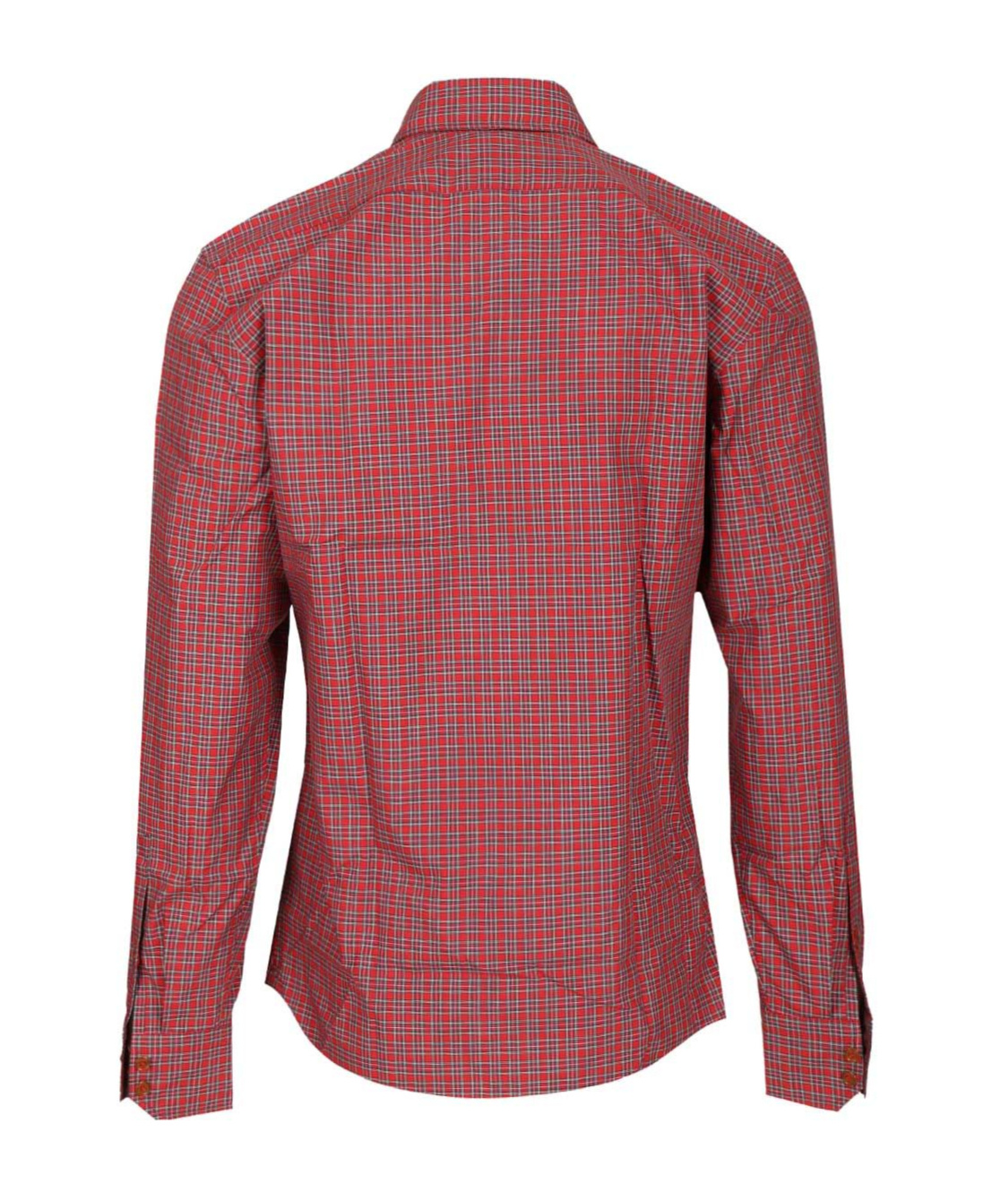 Vivienne Westwood Checked Long-sleeved Shirt In Red