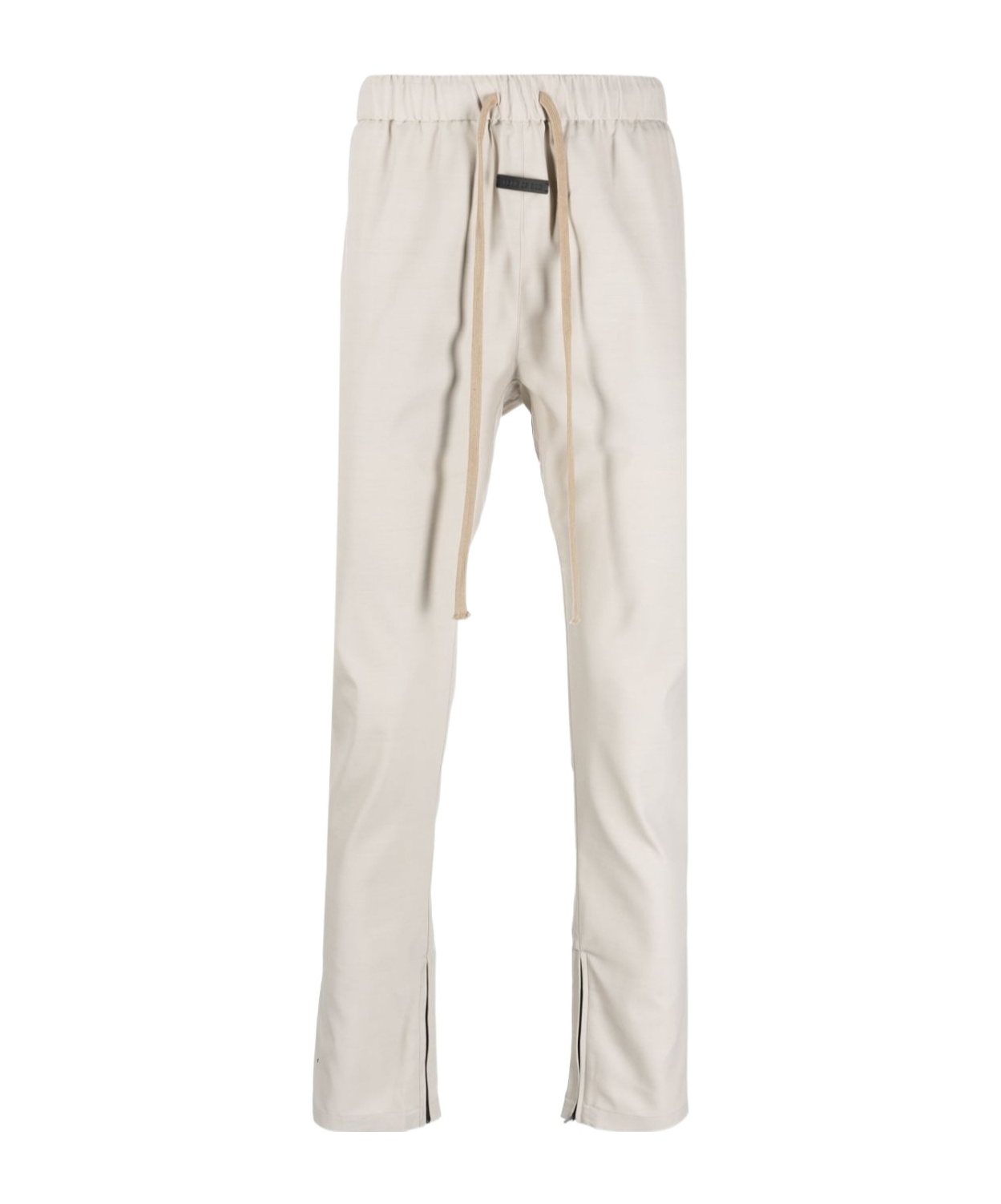 Fear Of God Tapered-leg Drawstring Trousers In White