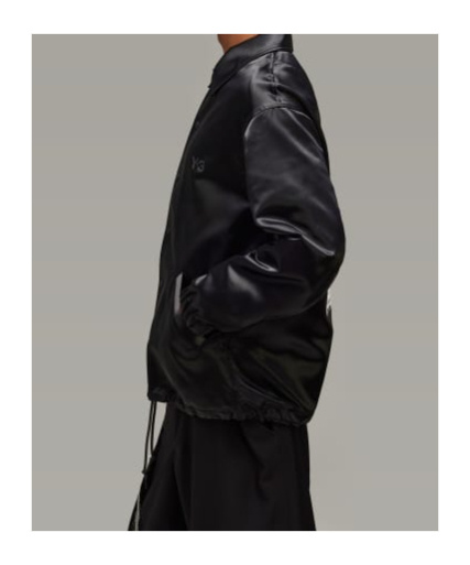 Y-3 Graphic Coach Jacket In Black