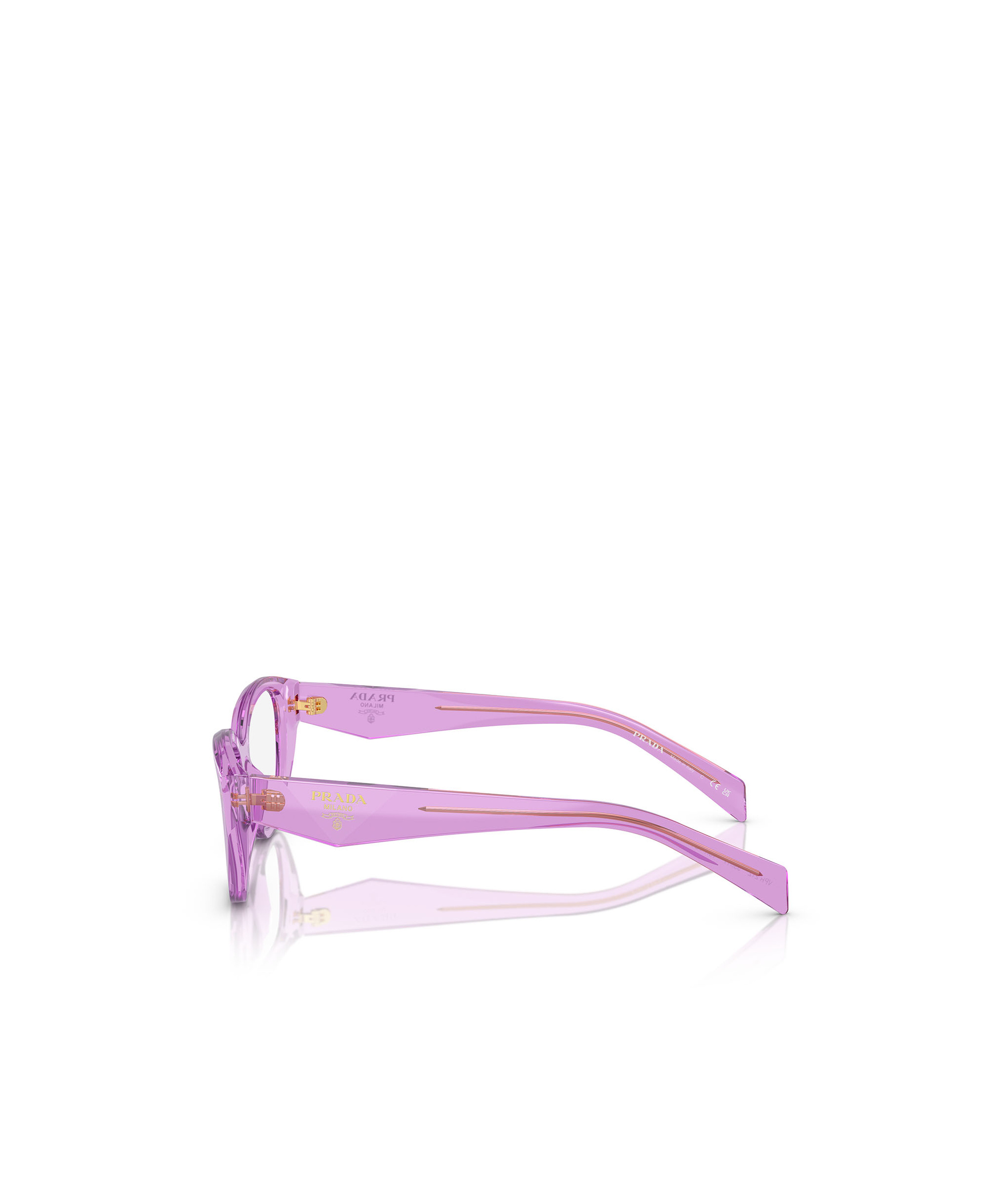 Prada Butterfly-frame Glasses In Purple