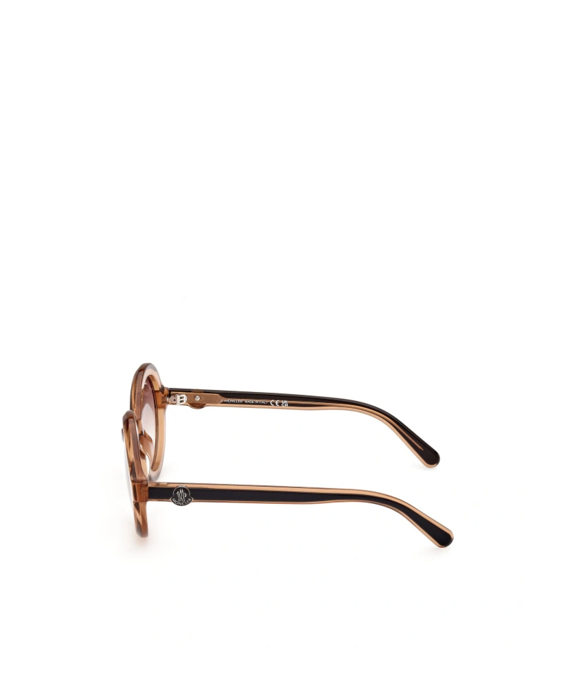 MONCLER MONCLER EYEWEAR ROUND FRAME SUNGLASSES 