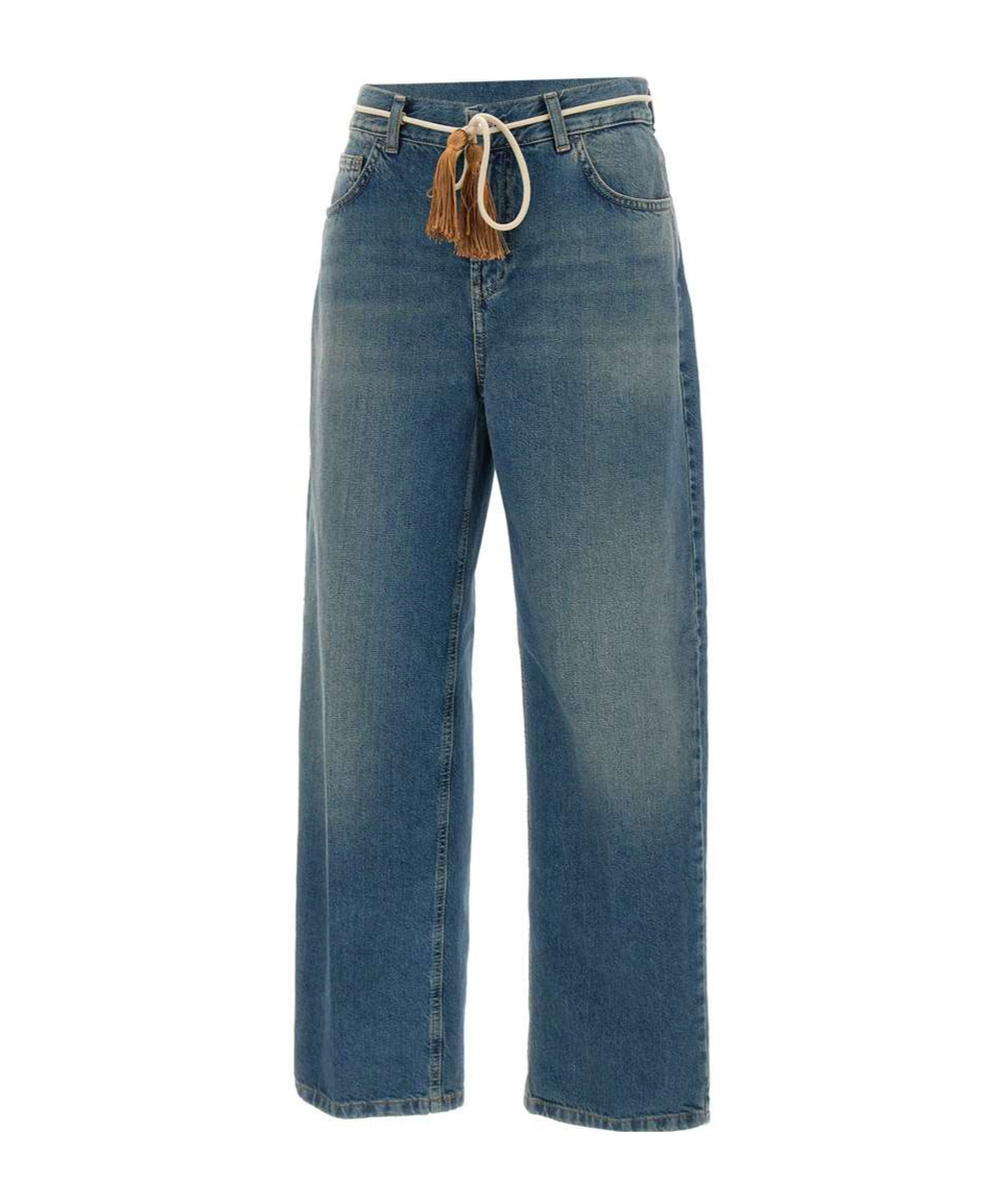 Liu •jo Liu Jo Straight Cintin Medium Wash Jeans