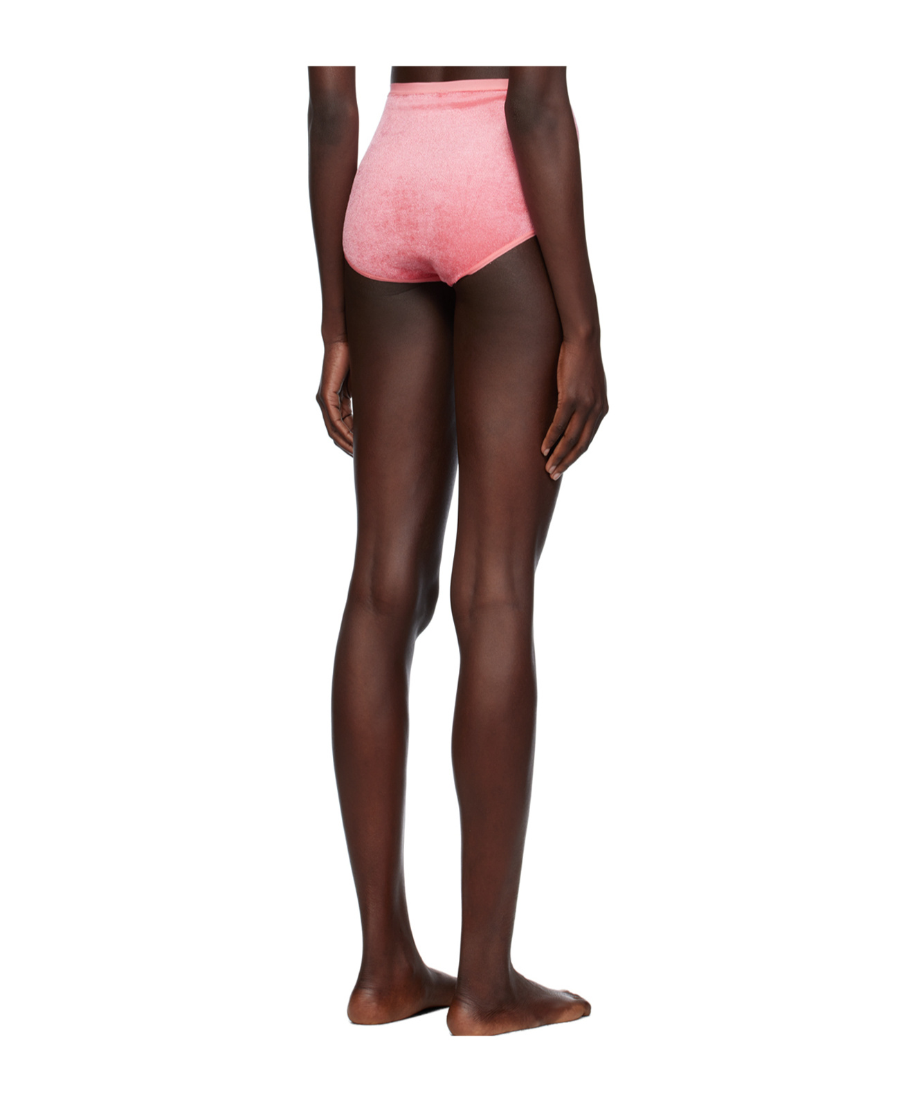 Baserange High-waisted Briefs In Pink
