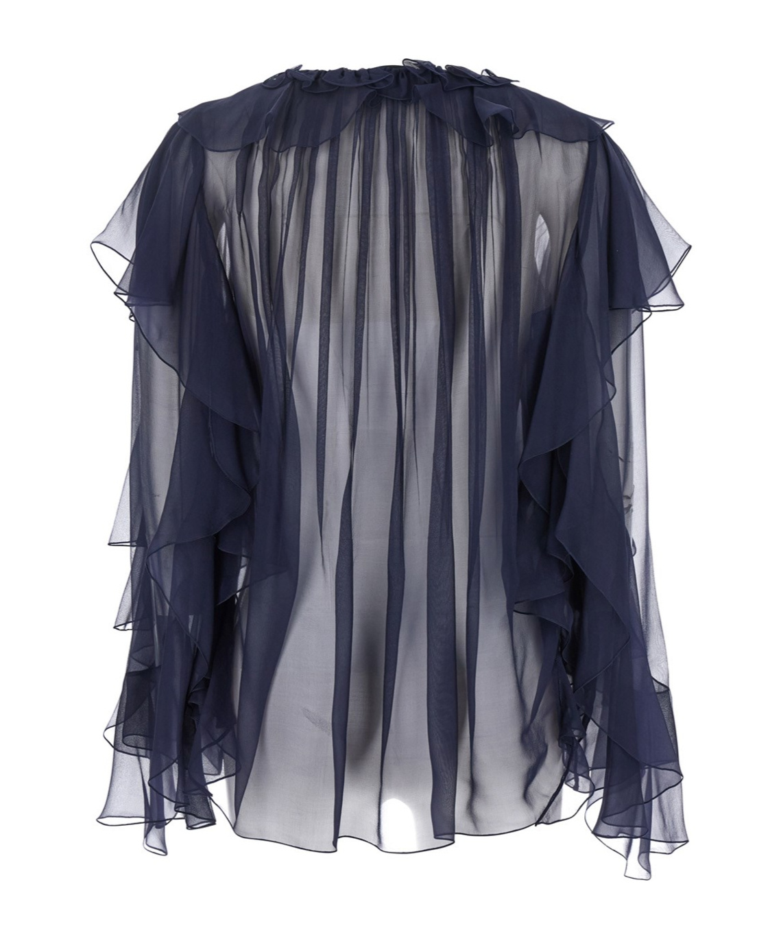 ALBERTA FERRETTI CHIFFON BLOUSE