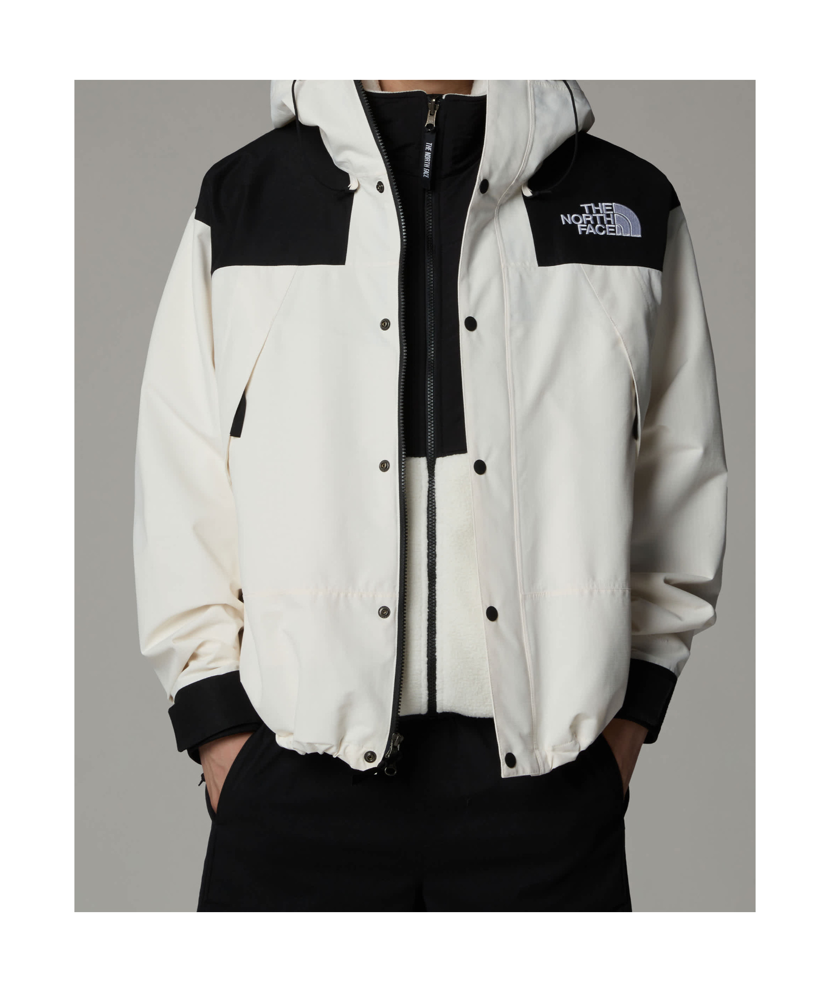Shop The North Face Dryvent Mono Jacket In White