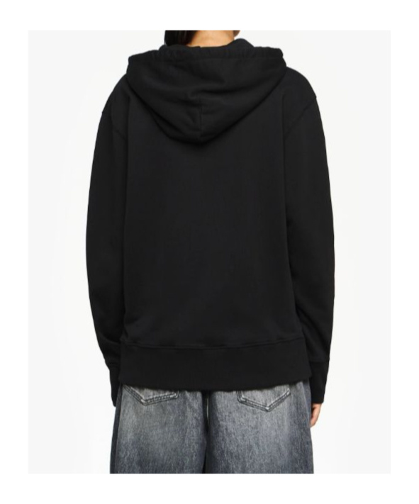 Jw Anderson J. W.anderson Logo Embroidery Hoodie In Black