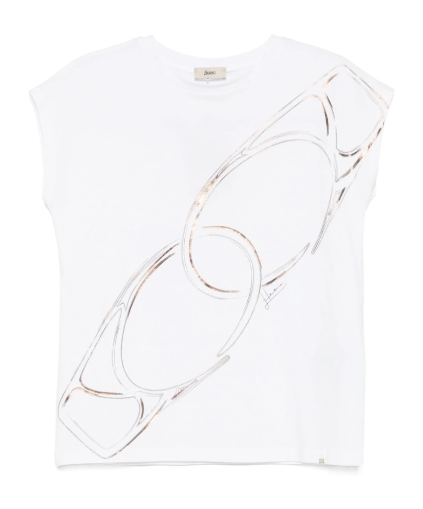 Herno T-shirt In Interlock Jersey