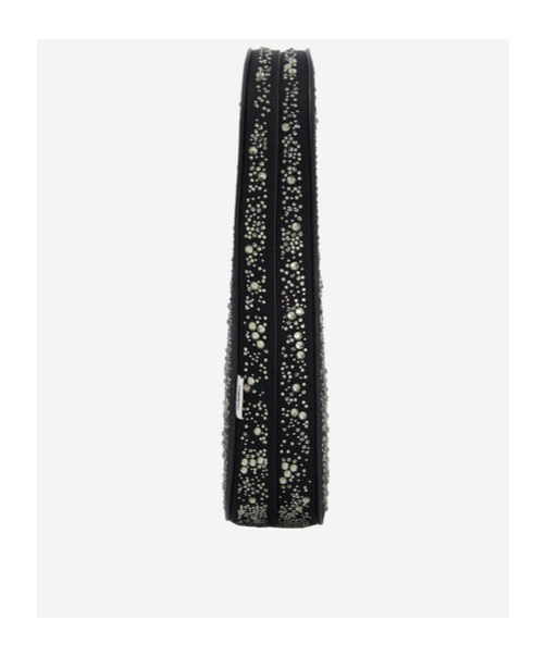 Coperni Top Handle Mini Bag In Black Silver