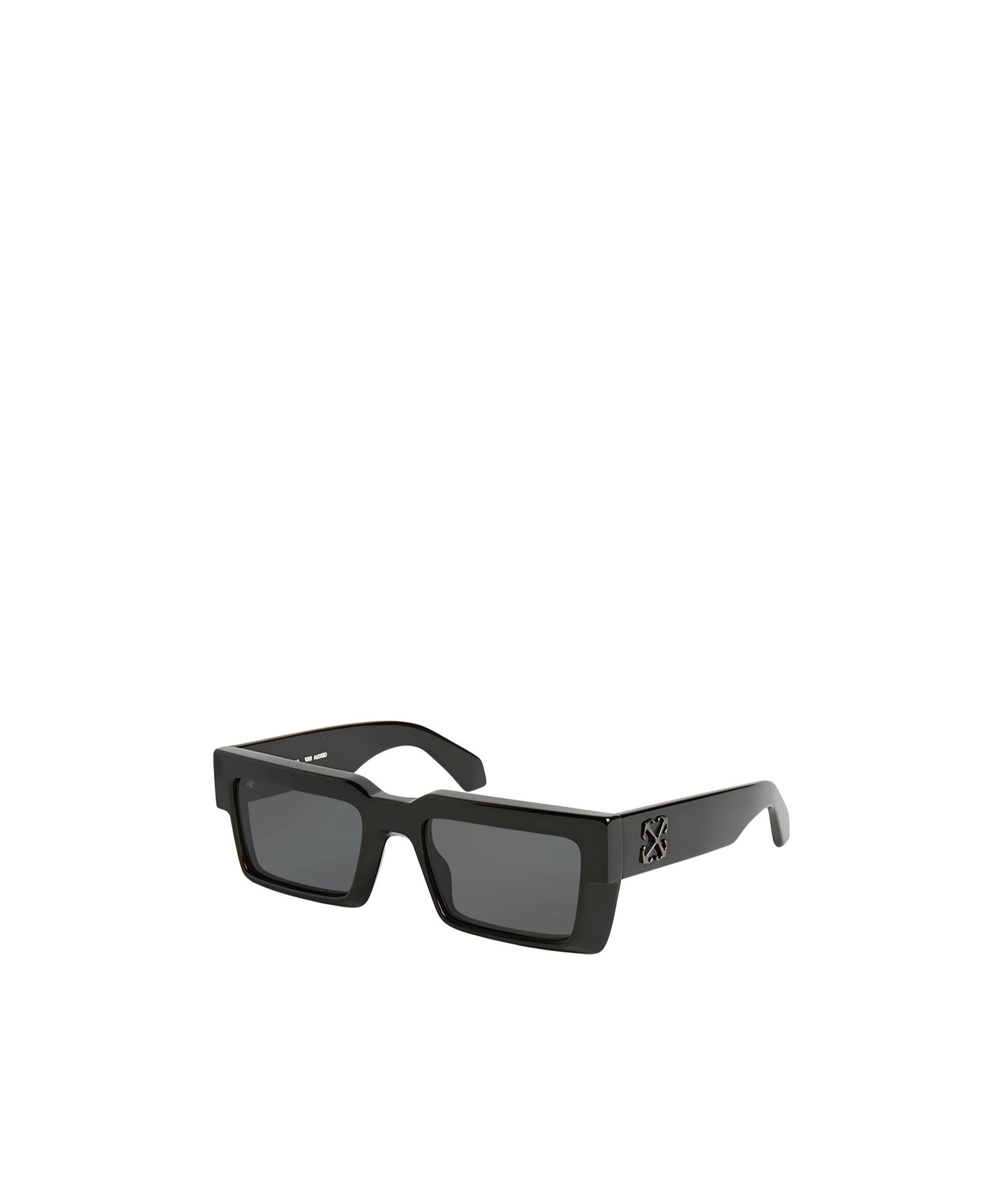 Off-white Rectangular Frame Sunglasses In Black